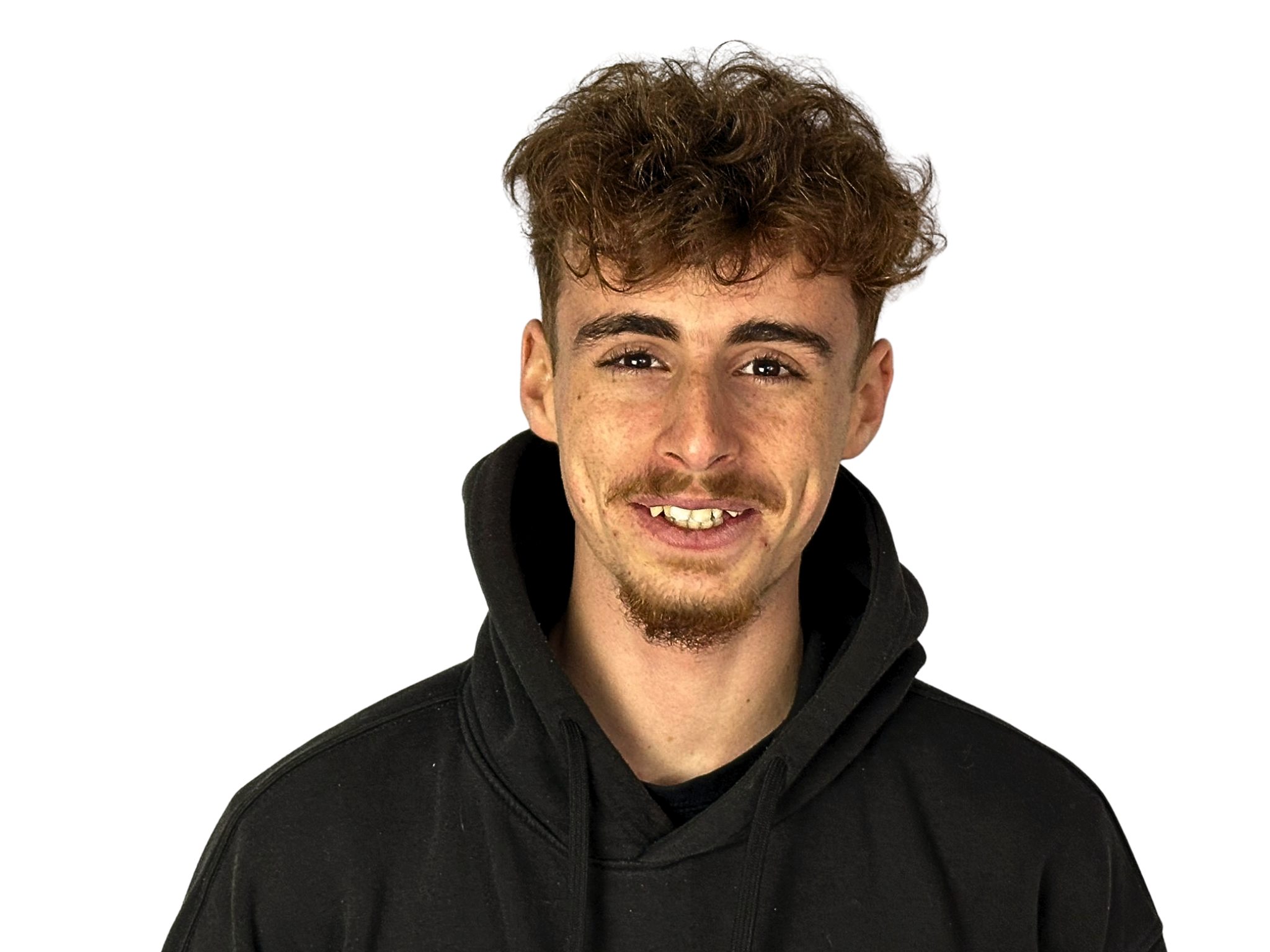 Constâncio Martins dans l'atelier et en piste